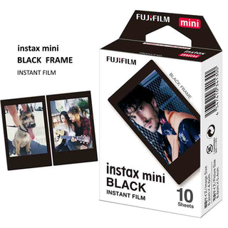 Fujifilm Instax Mini Black Instant Film 10 Sheets