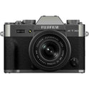 Front Side of the Fujifilm X-T30 III XF 13-33mm Kit Charcoal