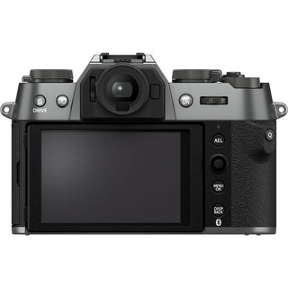 Rear Side of the Fujifilm X-T50 Body Charcoal