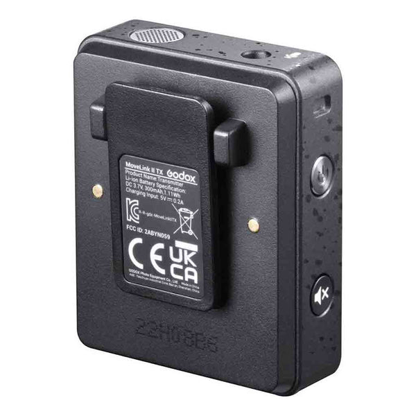 Receiver Mic Clip of the Godox Movelink II M1