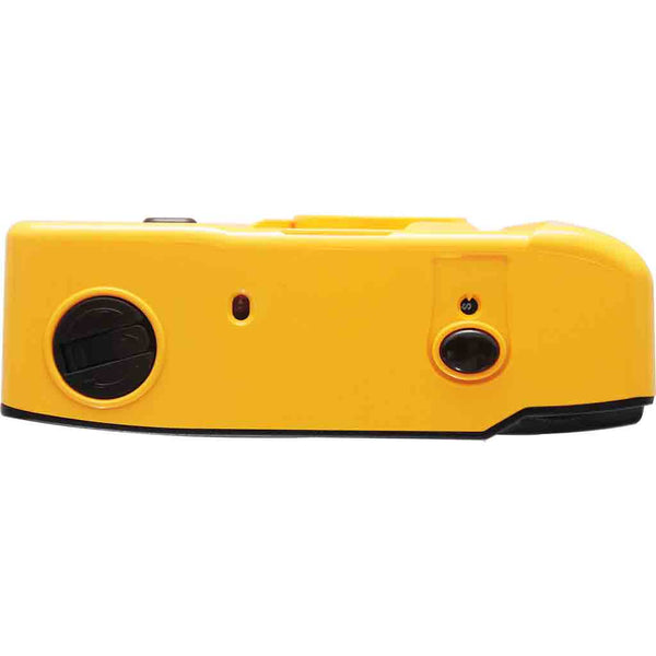 Top Side of the Kodak M35 Film Camera Yellow