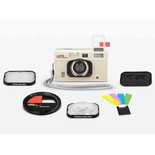 Box Contents of the Lomography Lomo Apparat 35mm Film Camera Chiyoda Edition