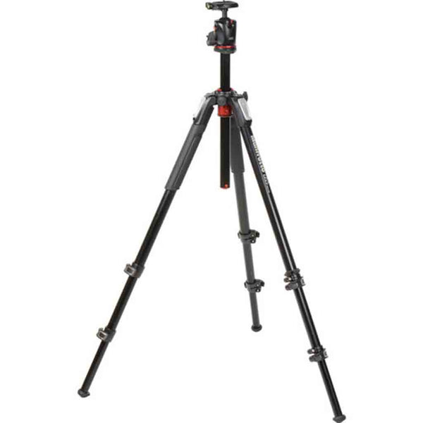 Standing Extended Position of the Manfrotto MK055XPRO3-Q6T Tripod