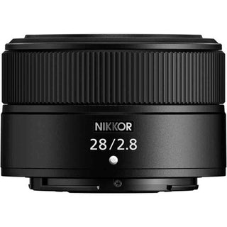 Top Side of the Nikon Z 28mm f/2.8 Lens