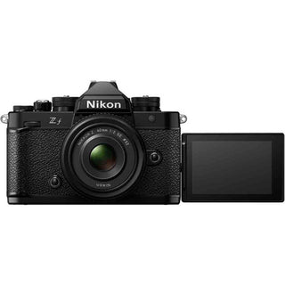 LCD Screen in Selfie Mode of the Nikon Zf 40mm SE Kit