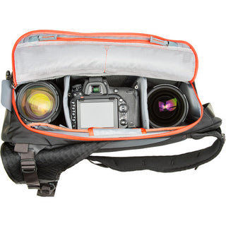 Camera Compartment of the Mindshift Photocross 13 Orange
