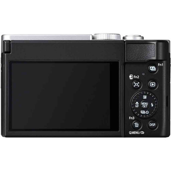 Rear Side of the Panasonic Lumix ZS99 Digtal Compact Silver
