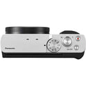 Top Side of the Panasonic Lumix ZS99 Digtal Compact Silver