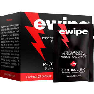 Box and Contents of the Photosol E-Wipe 24 Count Box