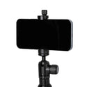 Smart Phone Attached to the Smart Phone Holder of the Promaster Ambler Tripod Kit