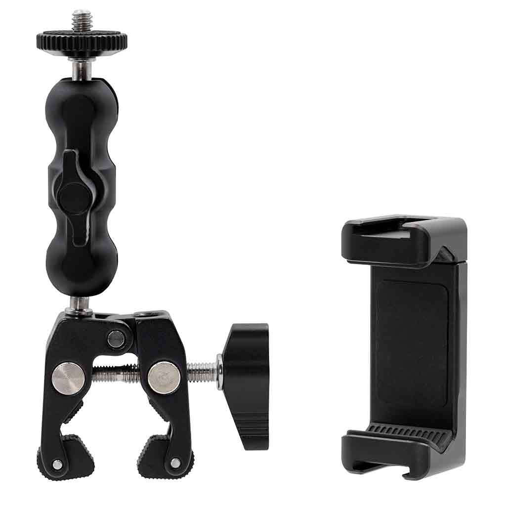 Promaster Articulating Arm and Clamp Rockbrook Camera