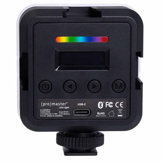 Rear Side of the Promaster CL33RGB Chroma Connect LED Lite 2.0