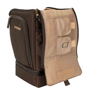 Open Top of the Promaster Cityscape Holster Bag 16 Brown