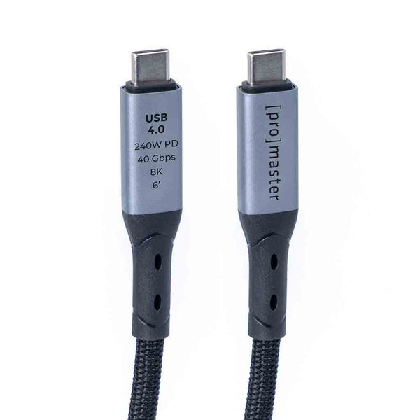 Promaster USB4 Cable C to C 240W PD - 13ft 89356