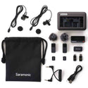 Package Contents of the Saramonic Air 2 Lavalier Microphone Kit