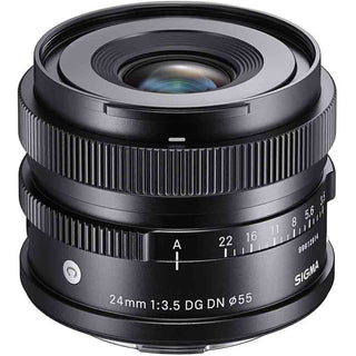 Front Element of the Sigma 24mm f/3.5 DG DN Contemporary Lens Sony E