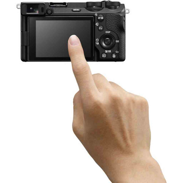 Touch LCD Screen of the Sony A6700 Body
