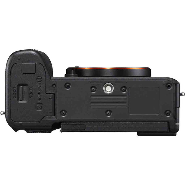 Bottom Side of the Sony A7CII 28-60 Lens Kit Black