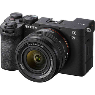 Front Side of the Sony A7CII 28-60 Lens Kit Black