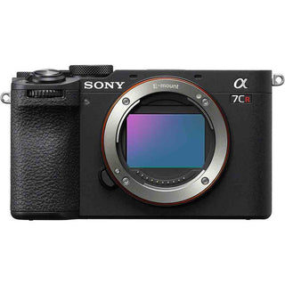 Front Side of the Sony A7CR Body Black