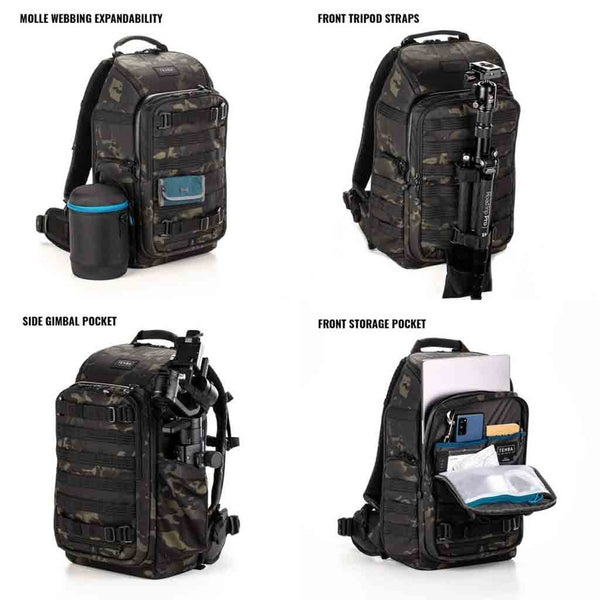 Features of the Tenba Axis V2 20L Backpack Multicam Black