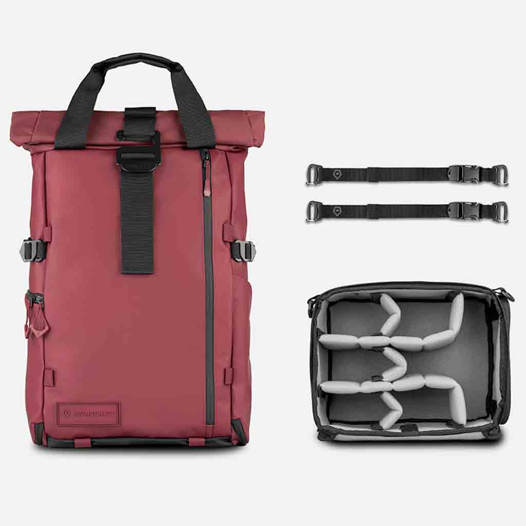 Wandrd PRVKE 31 V4 Backpack Rhone Burgundy | Rockbrook Camera