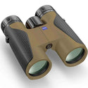 Front Side of the ZEISS Terra ED 10x42 Binoculars Coyote Brown