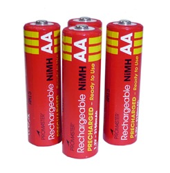 PROMASTER PRECHARGED AA 4PK