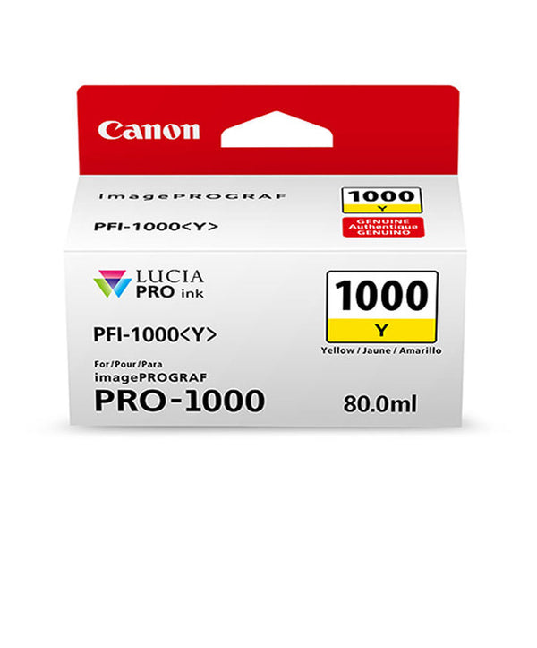 Canon PFI-1000 Yellow Ink