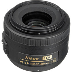 NIKON 35MM 1.8G AF-S DX LENS