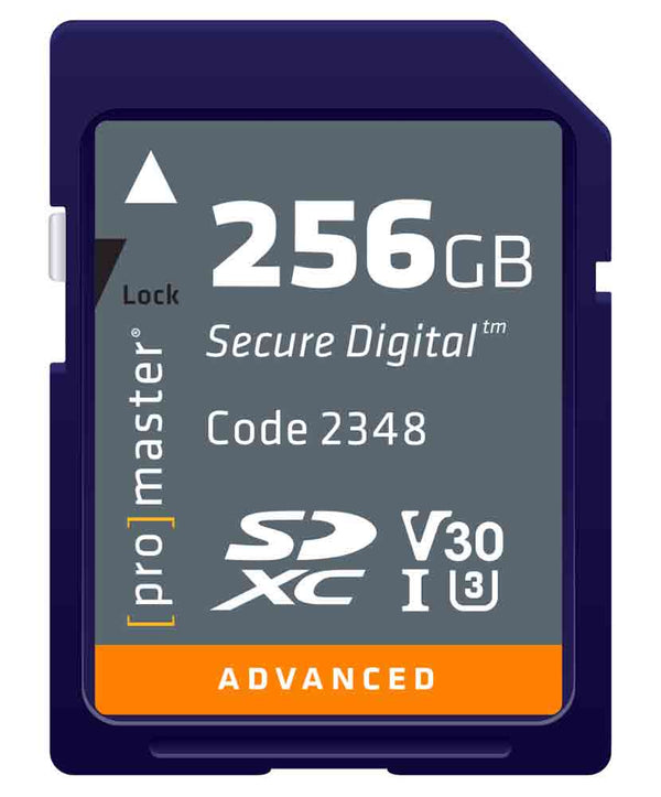 Promaster 256GB SDHC 677x Advanced Memory Card