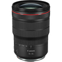 Top view of Canon RF 15-35mm f/2.8 L IS USM Lens