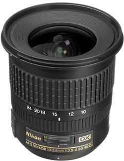 NIKON DX 10-24MM 3.5-4.5G ED LENS