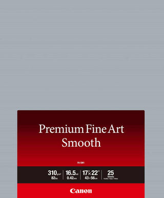 Canon Photo Paper Premium Fine Art Smooth 17x22 | 25 Sheets