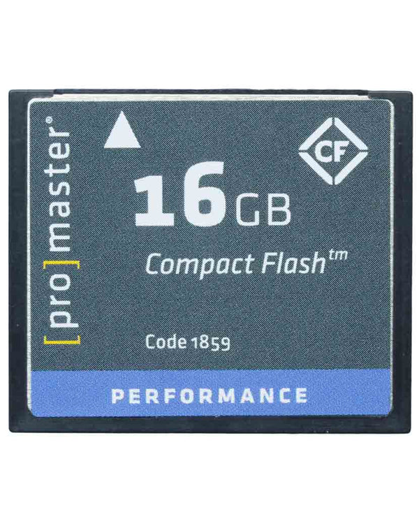 Promaster 16GB CF Performance Memory Card