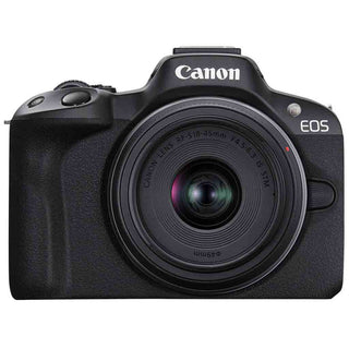 Front Side of the Canon EOS R50 18-45 Kit