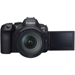 LCD Screen in Selfie Mode on the Canon EOS R6 Mark II with RF 24-105mm f/4L IS USM Lens