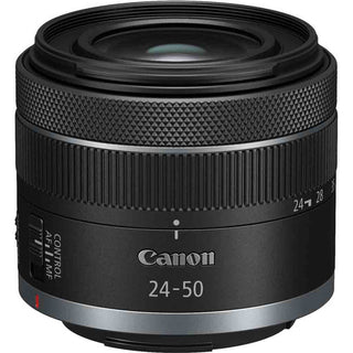 Top Side of the Canon RF 24-50mm F4.5-6.3 IS STM Lens
