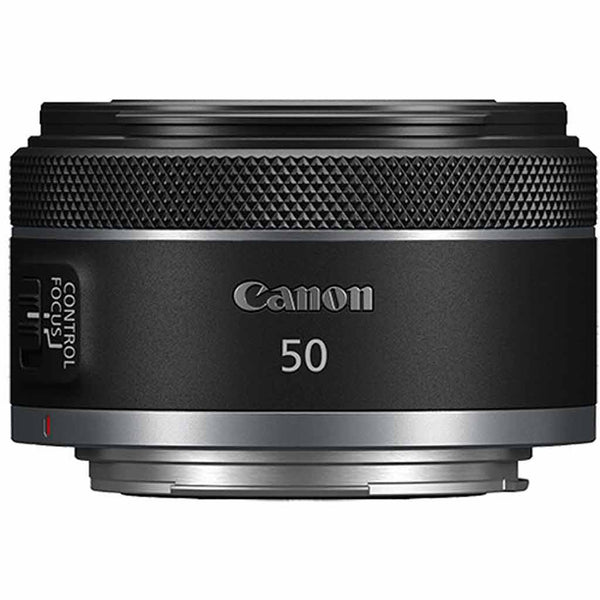 Front view of Canon RF 50mm f/1.8 STM Lens