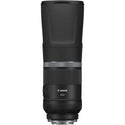 Front view of the Canon RF 800mm f/11 IS STM Mirrorless Lens