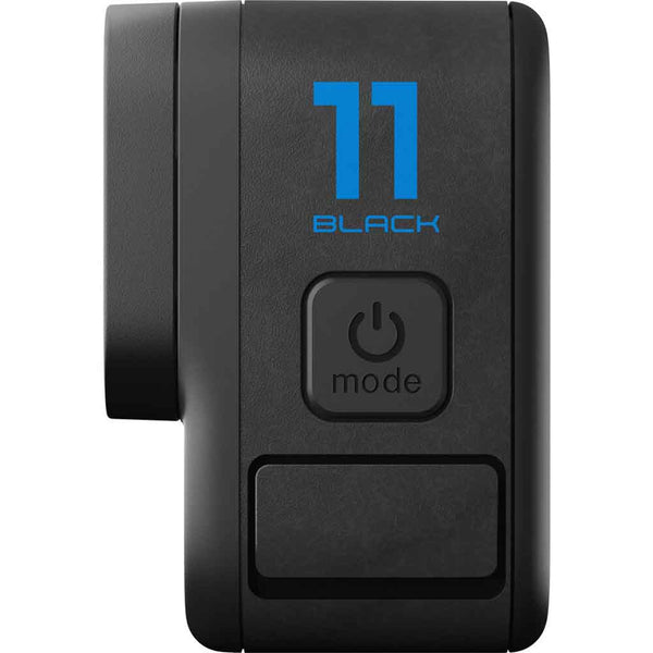 Left Side with Power Mode Switch and USB Port of  the GoPro HERO 11 Black