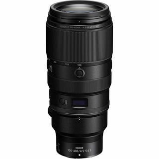 Top front view of Nikon NIKKOR Z 100-400mm f/4.5-5.6 S VR Lens