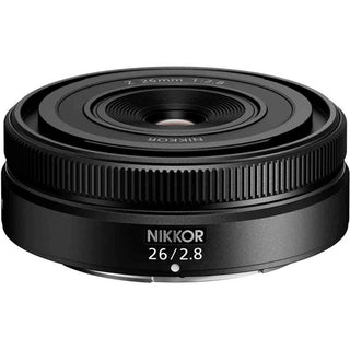 Front Element of the Nikon Z 26mm f/2.8 Lens