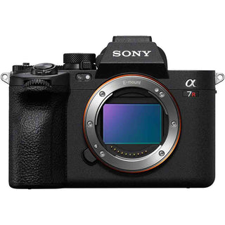 Front Side Showing Full-frame E-Mount of the Sony a7R V Body