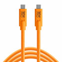 Tether Tools USB-C To C 15Ft Orange