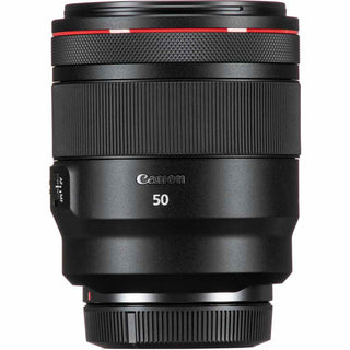 Front view of Canon RF 50mm f/1.2L USM Lens