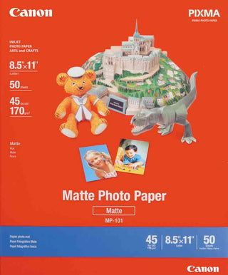 Canon Matte Photo Paper 8.5x11 | 50 Sheets