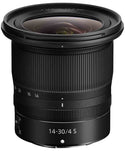 Top front view of Nikon NIKKOR Z 14-30mm f/4 S Lens