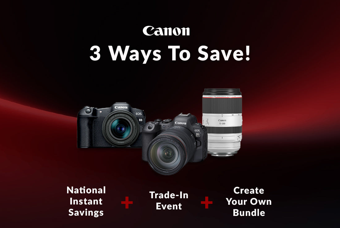 Canon 3 ways to save