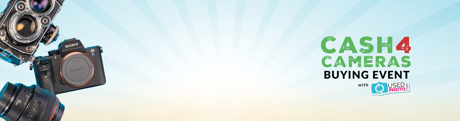 Cash4Cameras Buying Event with Used Photo Pro